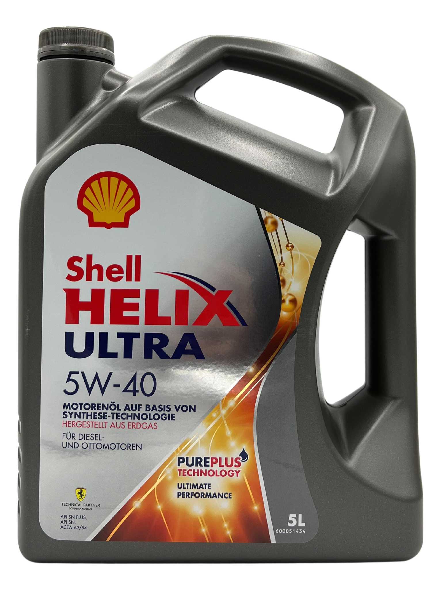 Test Shell Helix Ultra 5W-40 5 Liter